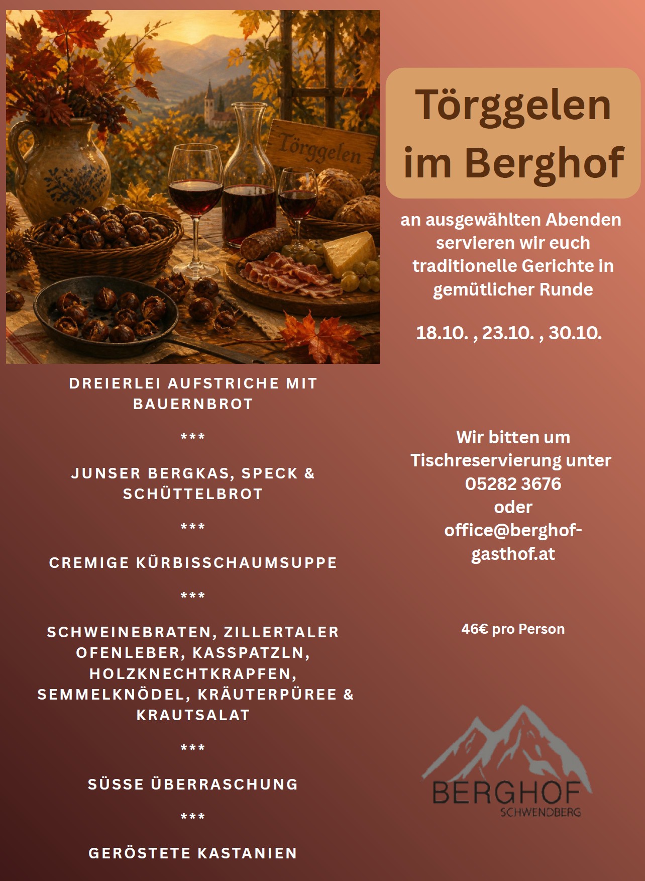 toergellen oktober 2026
